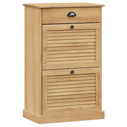 Zapatero Vigo Madera Maciza De Pino 60x35x96 Cm / Vetonek_3