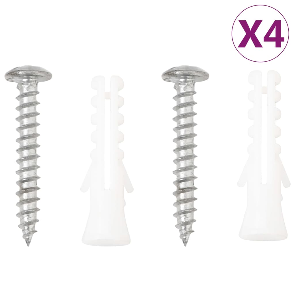 Soportes Para Cestas Colgantes Con Maceteros 4 Uds Acero Negro_5