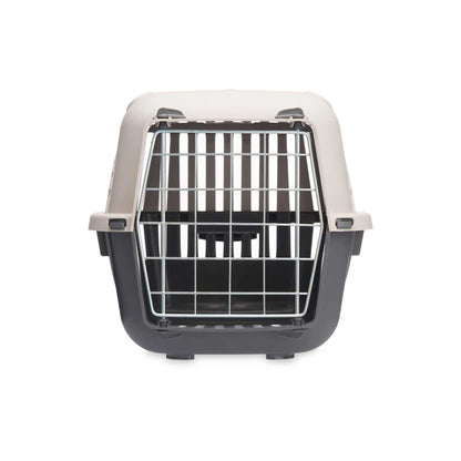 Transportín De Mascotas Portátil Antracita Ideal Para Perros Y Gatos 46.5x32x32cm_2
