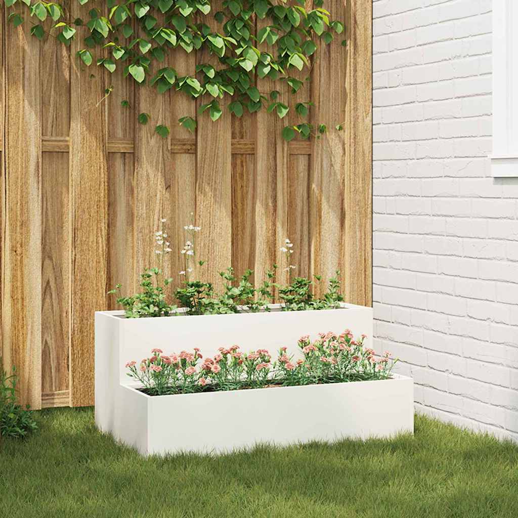 Macetero De Jardín 100 X 60 X 45 Cm Acero Laminado En Frío_1