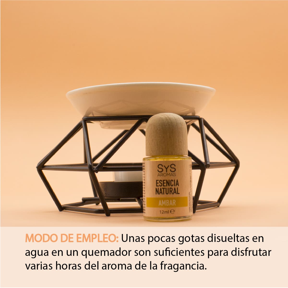 Esencia Natural Ámbar 12 ml | Aroma Cálido y Oriental | Perfume Concentrado | Uso en Difusores_2