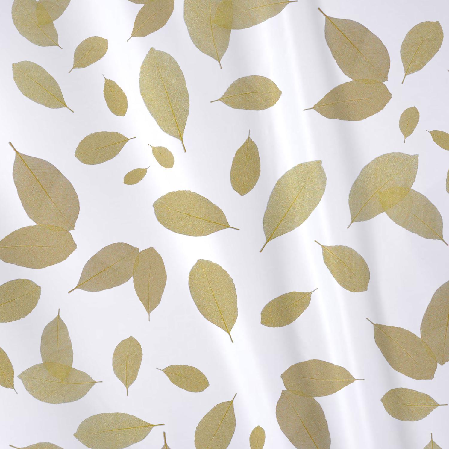 Mantel Hule Redondo Hojas Transparente Impermeable Antimanchas Pvc Ø 140 Cm. Uso Interior Y Exterior_2