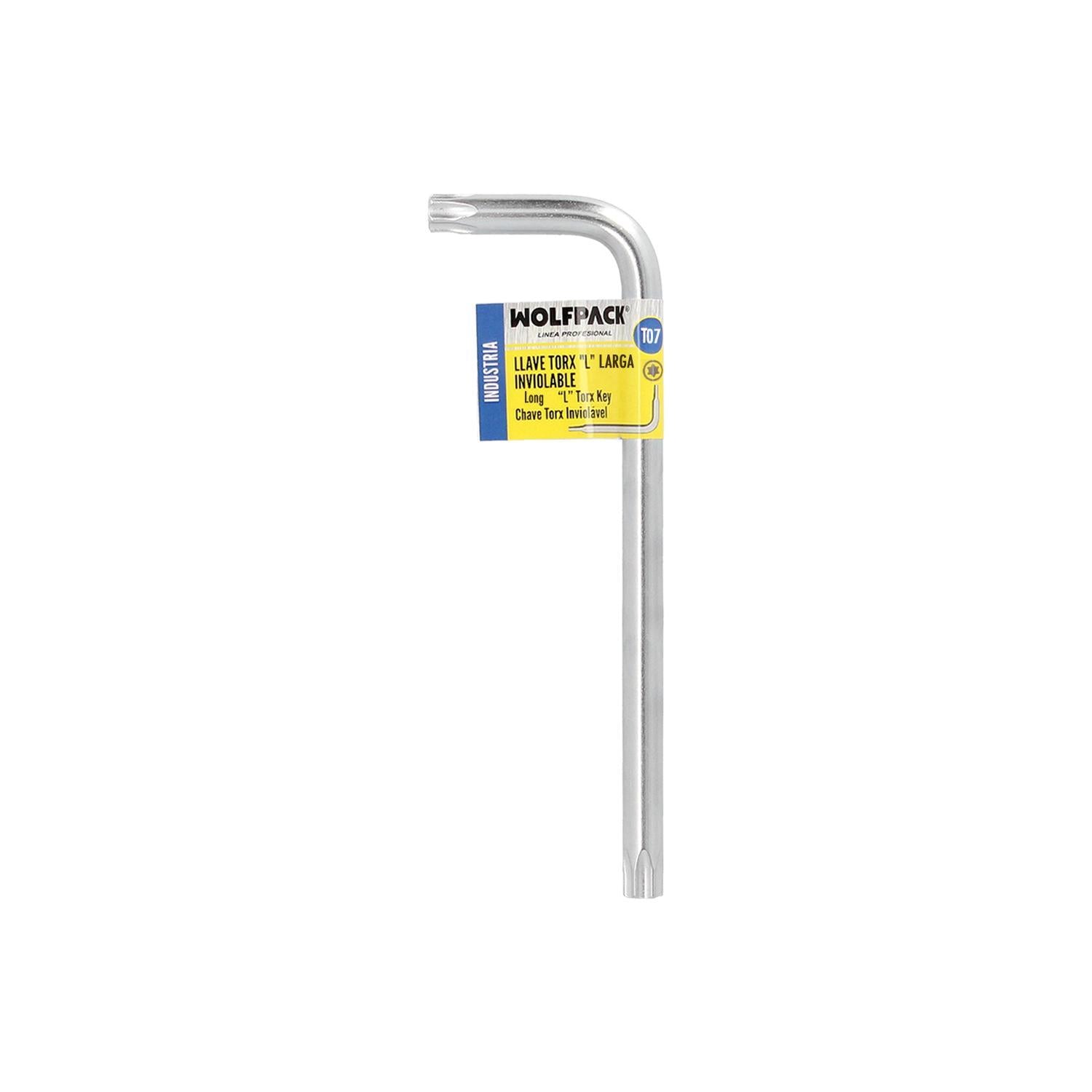 Llave Torx Larga Acero Cromo Vanadio Profesional T07 Mm. Llave Estrella, Llave Allen Estrella_3