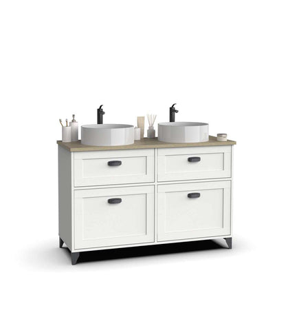 Mueble De Baño Sin Lavabos Toscana En Acabado Color Blanco, 80cm(alto) 120cm(ancho) 47cm(largo)_0
