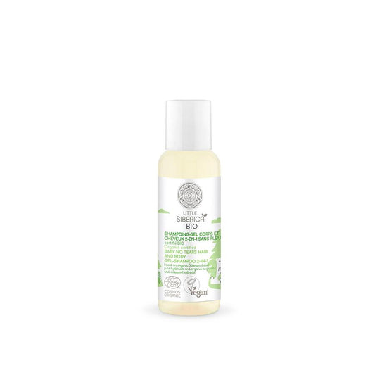 Champô Orgânico para Cabelo e Corpo Natura Siberica 2 em 1 "Bebé sem Lágrimas" 50 ml