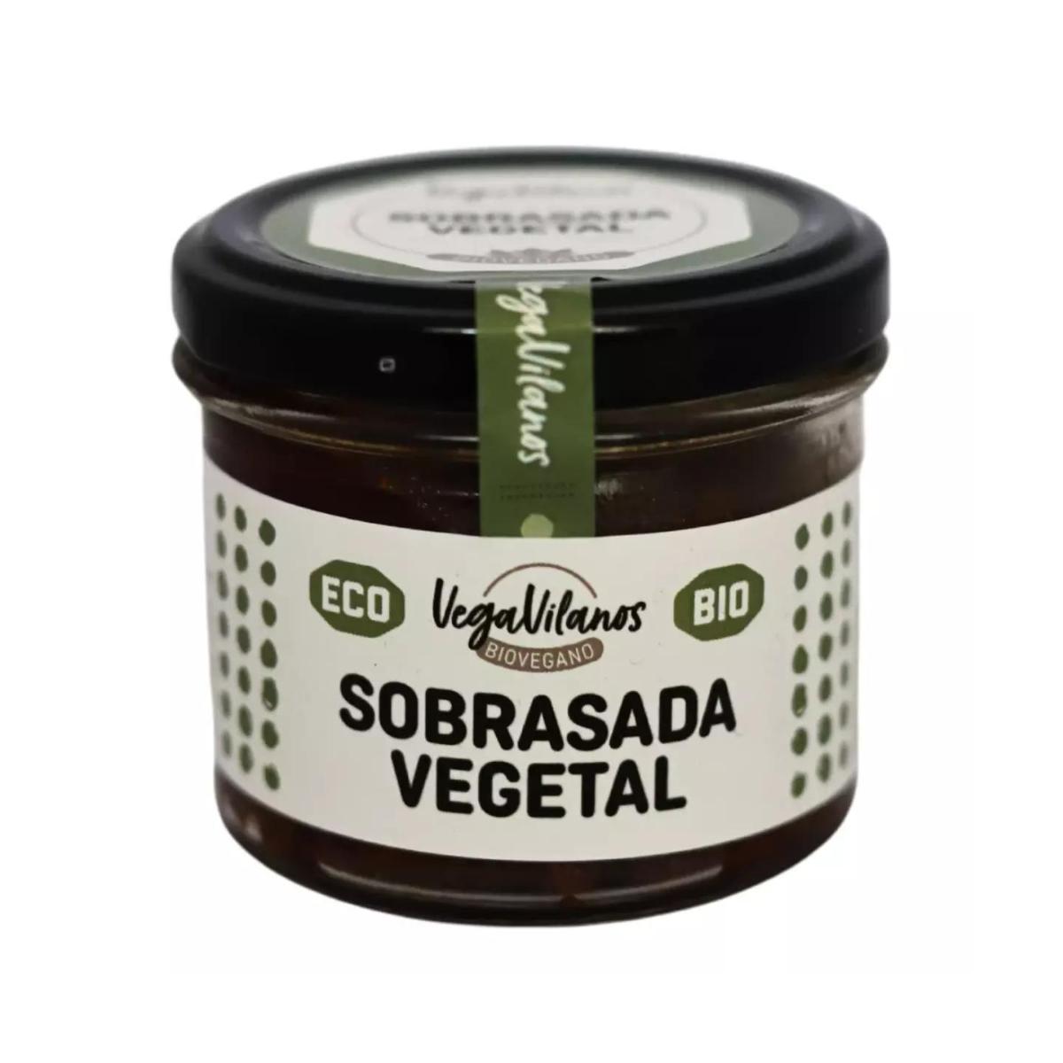 VegaVilanos Sobrasada Vegetal Biológica 100 g