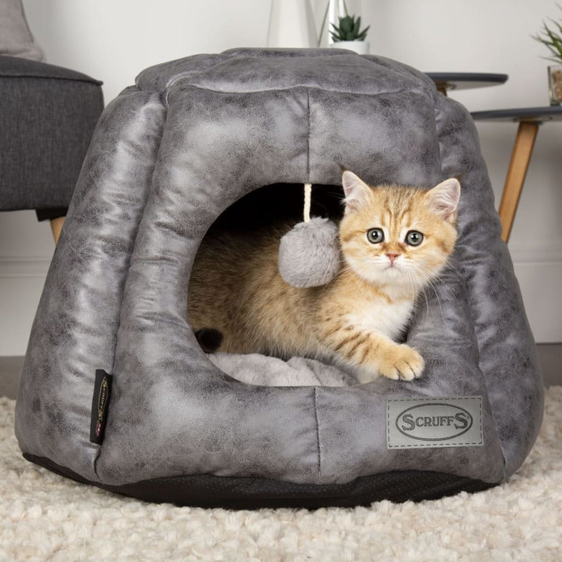 Scruffs & Tramps Cama Para Gatos Knightsbridge Gris 48x38 Cm_5