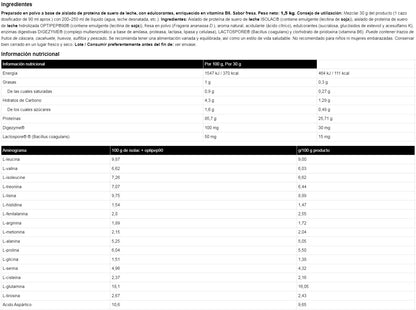 Isoluxe Cfm - 1,5kg - Fresa - Proteína De Aislado De Suero Isolate - Io.genix_5