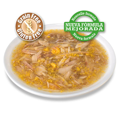 Ração Húmida para Gatos Arquivet Atum Branco e Queijo em Molho 80g