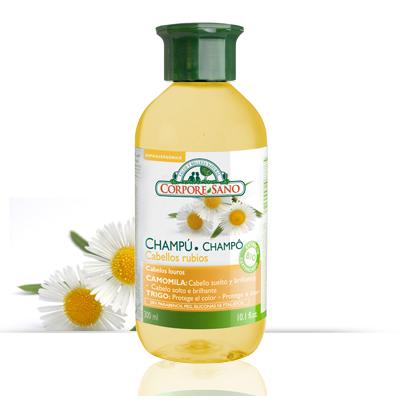 Champô para Cabelos Loiros e Frágeis com Camomila Corpore Sano 300 ml