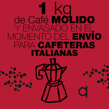 Cafe Sin Intermediarios Café Vietnam Jarana Molido Italiana (moka) 1 Kg_1