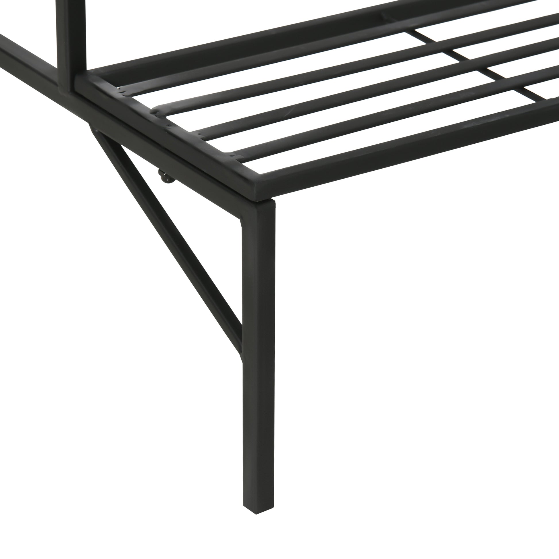 Outsunny Soporte Plantas Con Enrejado De Metal Estantería De Macetas 3 Estantes_3