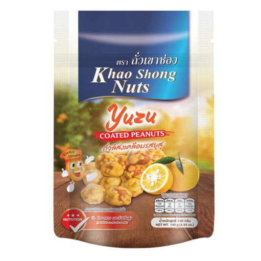 Amendoim Revestido com Yuzu Khao Shong 140g
