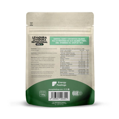 Levedura nutricional VitaB12, Energy Feelings, flocos 130 g
