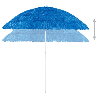 Sombrilla De Playa Hawaii Azul 240 Cm_0