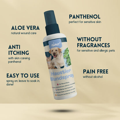 Spray Para Heridas De Mascotas - Nimo - 125 Ml_2