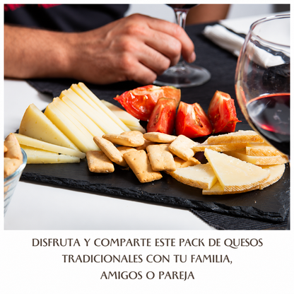 Caja Quesos Gourmet | Queso Oveja | 4 Cuñas Queso Curado, Semicurado, Añejo Y En Aceite De Oliva Virgen Extra | 250g X 4_4