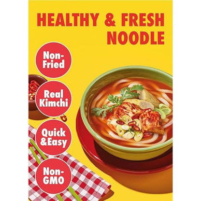 Noodles instantâneos, Ra Udong, Kimchi de rua coreano 215 g