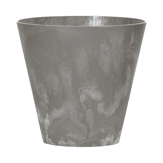 Maceta Tubus Beton Effect 3,5l., Dimensiones (mm) 200x200x187, Color Marengo