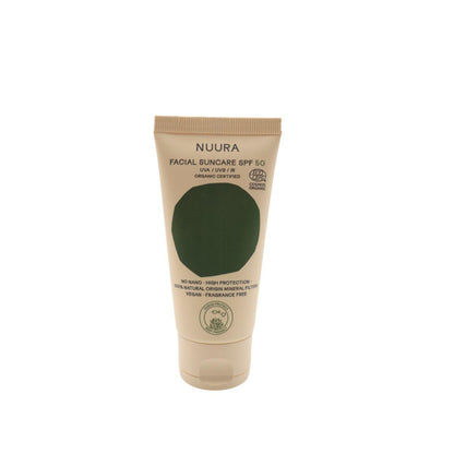 Protetor Solar Facial Nuura FPS50 Tubo 50 ml