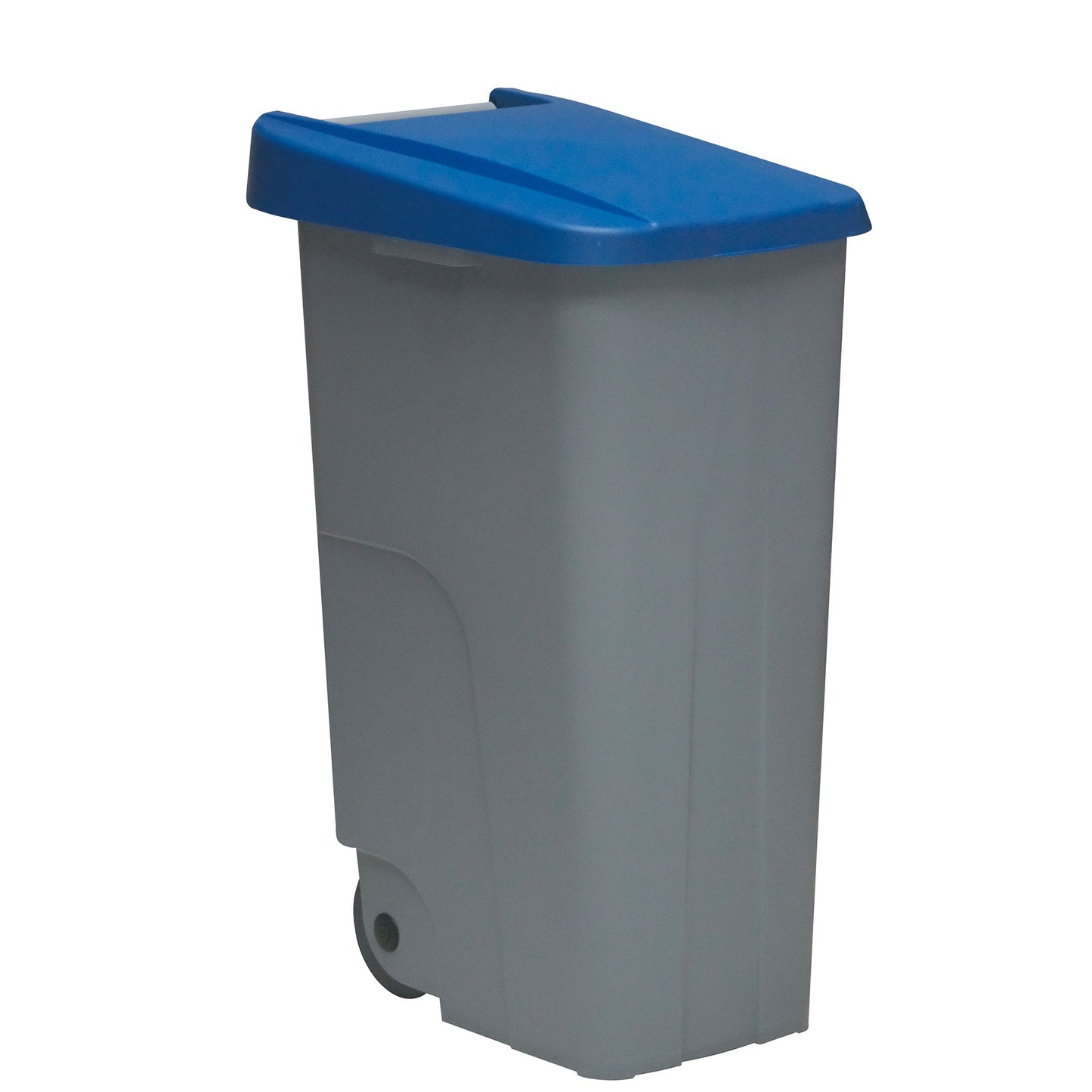 Contenedor Reciclo 85l Azul Cerrado 76x57x42 Cm Wellhome_0