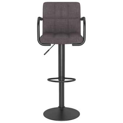 Taburete De Cocina Tela Gris Topo_1