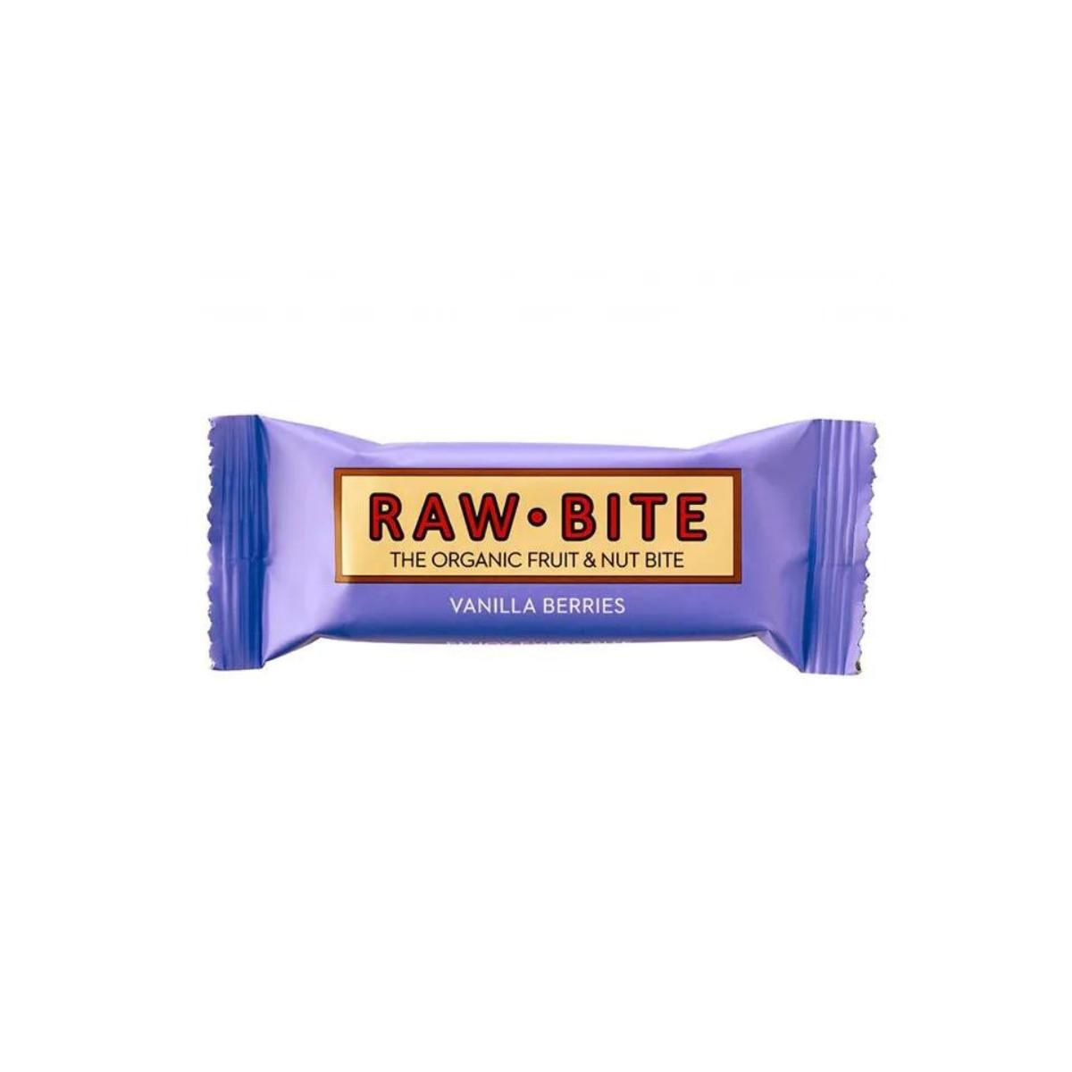 Barra de Baunilha Orgânica Raw-Bite 50g