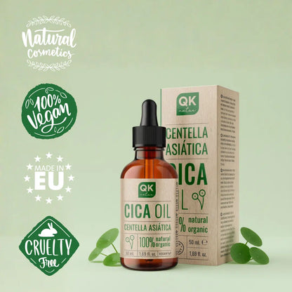 QKnatur - Aceite De Centella Asiática - Reparador Natural Para La Piel. Elasticidad Y Luminosidad Rostro Y Cuerpo | 50ml_4