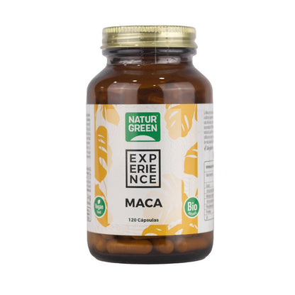 Cápsulas de Maca Bio EXPERIENCE Naturgreen 120 cápsulas