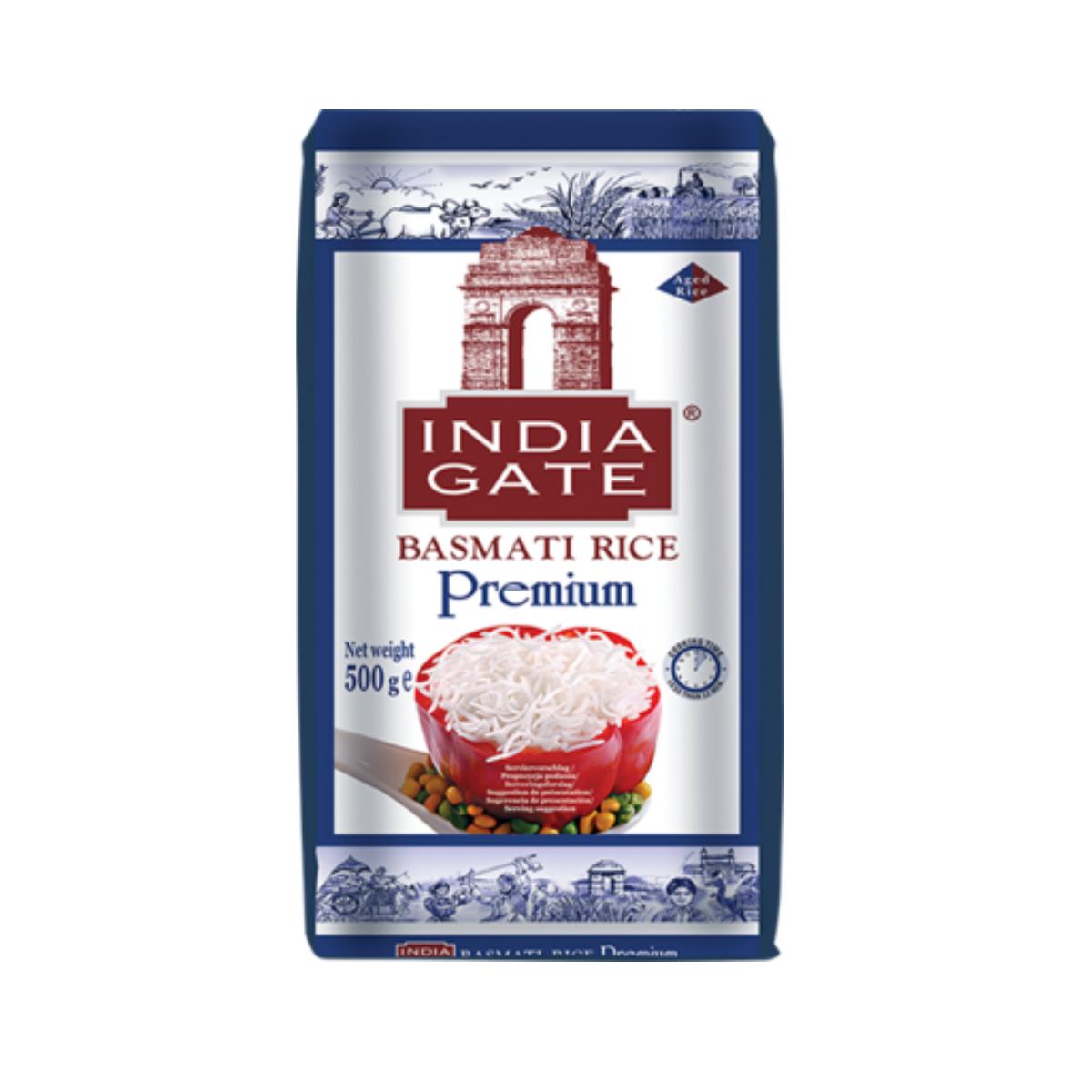 Arroz Basmati, Puro Portão da Índia 500 g
