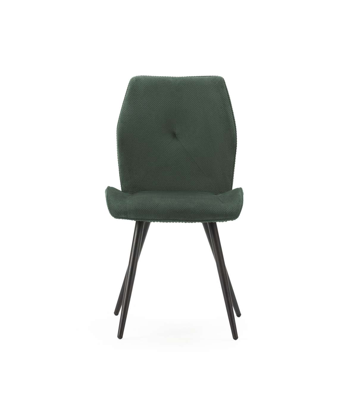 Pack De 2 Sillas Modelo Adara Tapizado Textil Verde, 91cm(alto) 46cm(ancho) 62cm(largo)_1