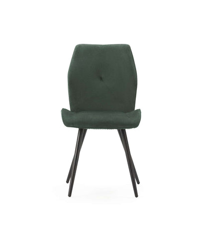 Pack De 2 Sillas Modelo Adara Tapizado Textil Verde, 91cm(alto) 46cm(ancho) 62cm(largo)_1
