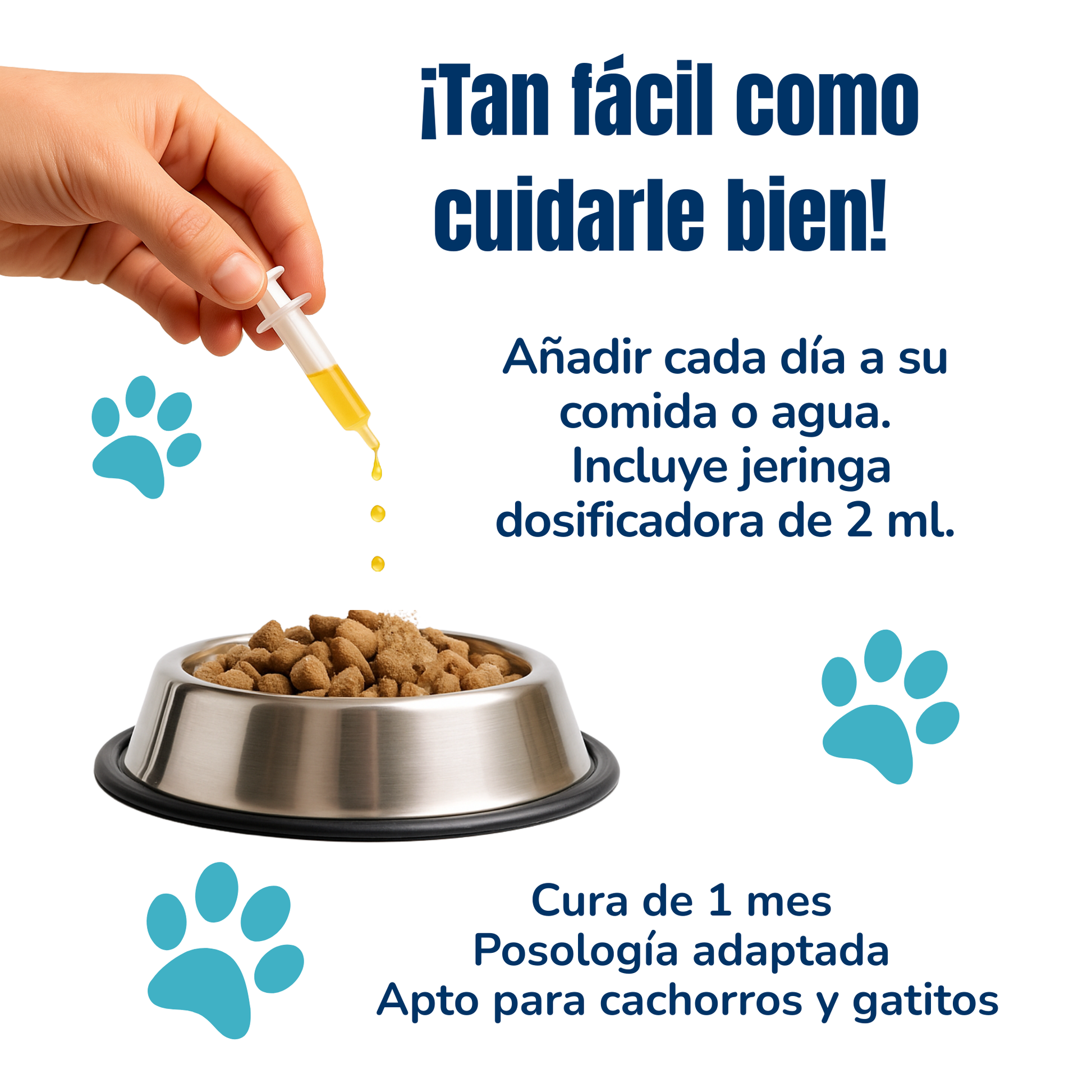 Aceite de sardina y anchoa salvaje con Omega-3 EPA/DHA para perros y gatos – 200 ml_4