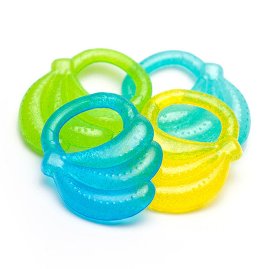 Mordedor De Gel Para Bebés Modelo Plátano_0