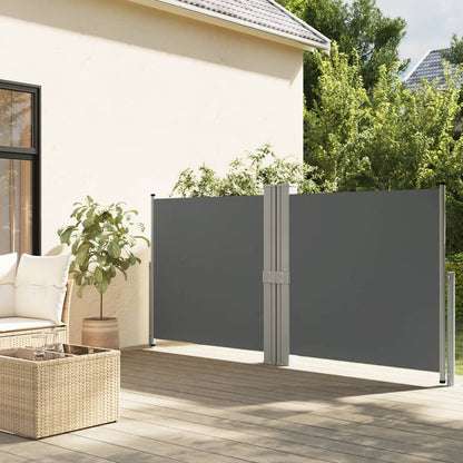 Vidaxl Toldo Lateral Retráctil Antracita 140x1200 Cm_1