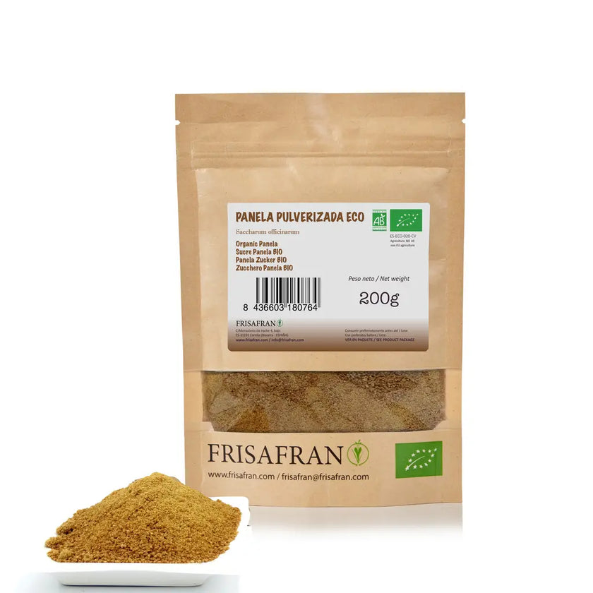 Panela Pulverizada Ecológica - Calidad Y Sabor | Frisafran 200 G_0