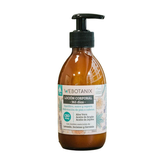 WeBotanix Loção Corporal Orgânica 365 Days 250 ml