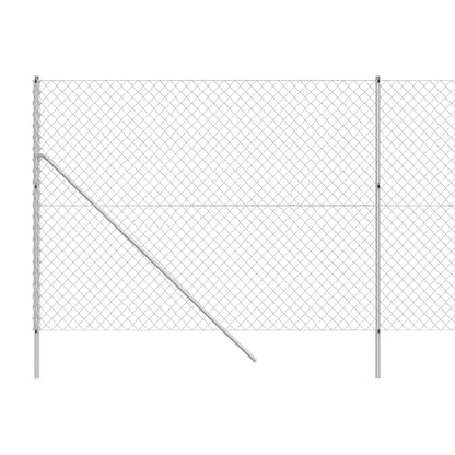 Cerca De Alambre Plateado 1,6x25 M / Vetonek_3
