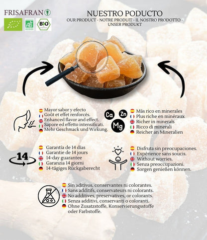Jengibre En Dados Con Azúcar Eco | Calidad | Frisafran 1 Kg_5