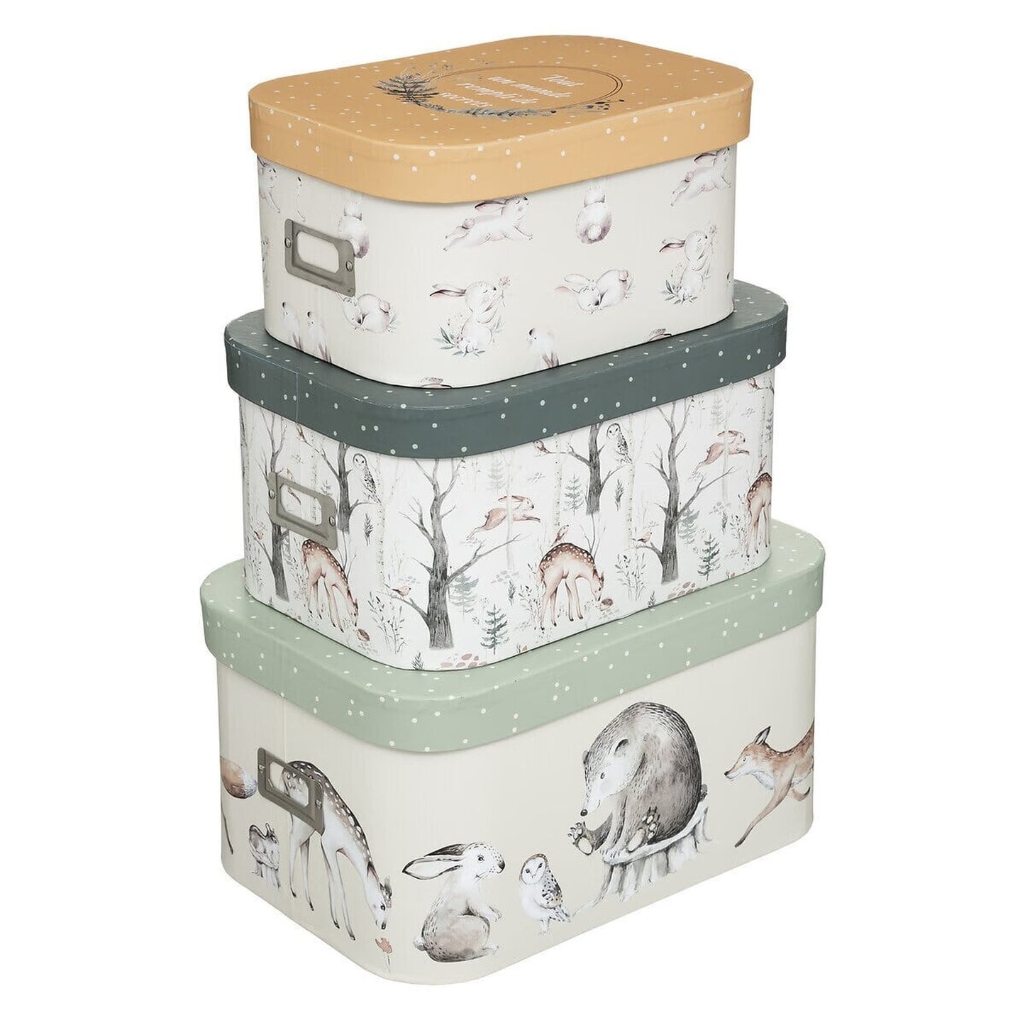 Juego De 3 Cajas De Almacenamiento Para Niños_0