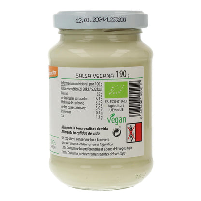 Maionese Vegan Biológica Cal Valls 190 g
