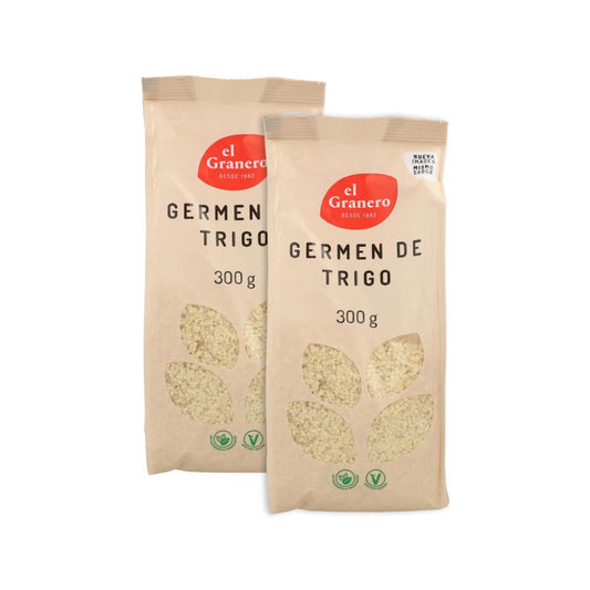 Embalagem 2x Germe de Trigo El Granero 300 g