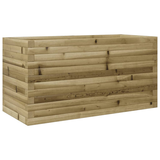 Jardinera Madera De Pino Impregnada 90x40x45,5 Cm_0