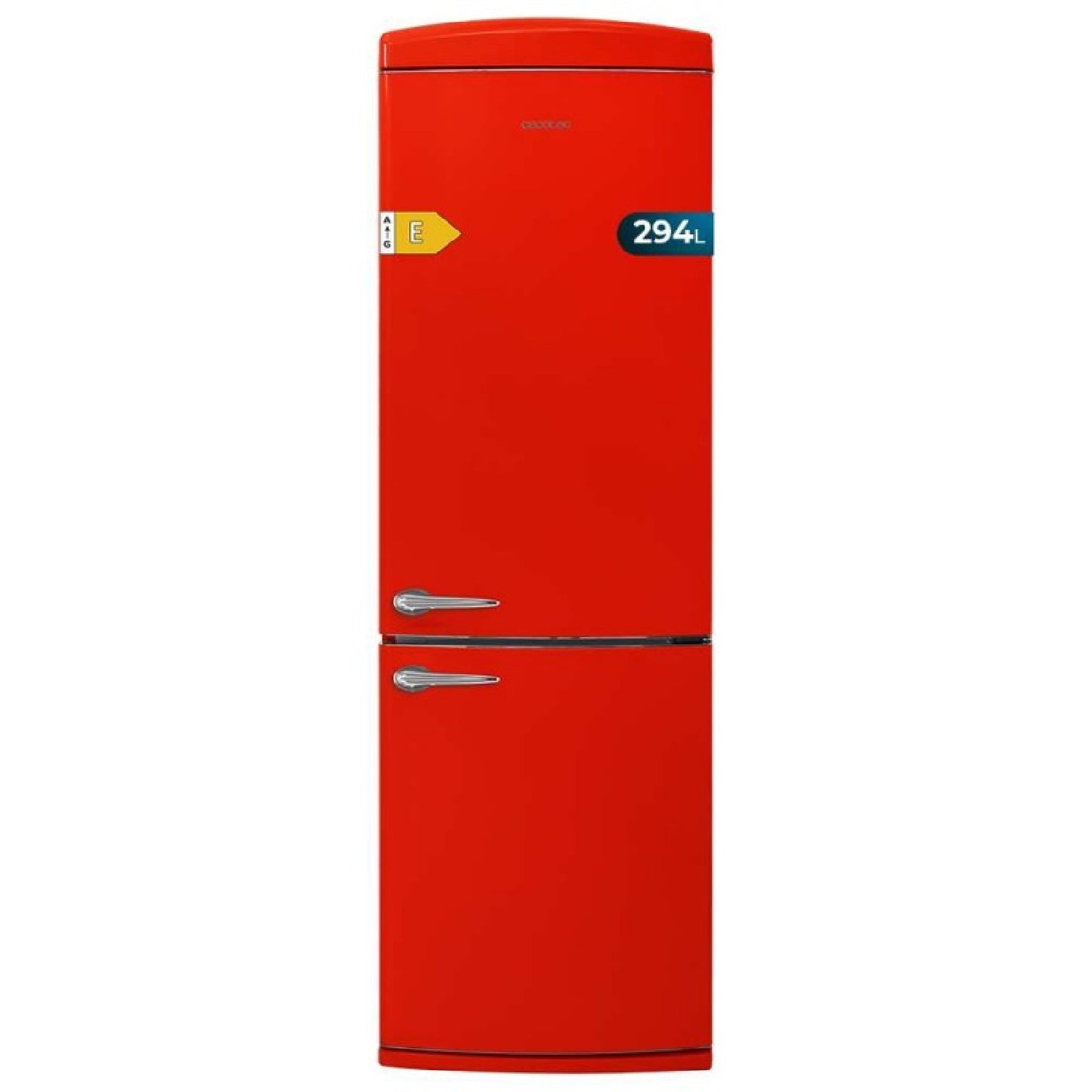 Cecotec Frigorífico Retro Bolero Coolmarket Combi Origin 294 Red E_0