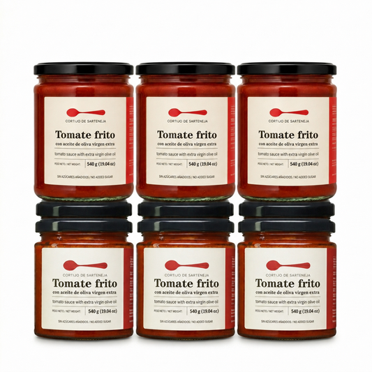 Salsa De Tomate Frito Natural Sin Azúcar Añadido 540 G 6 Unidades_0