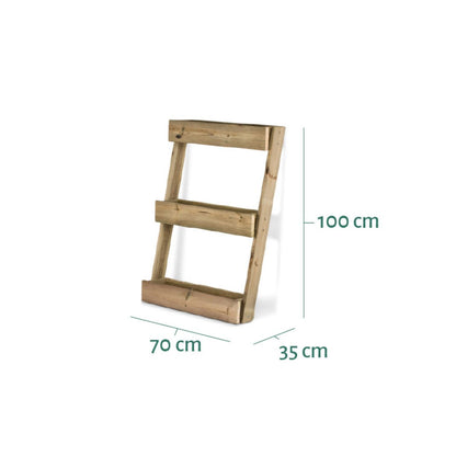 Pavimento vertical para jardim Stand Line Floor 3 Tabuleiros Hortalia