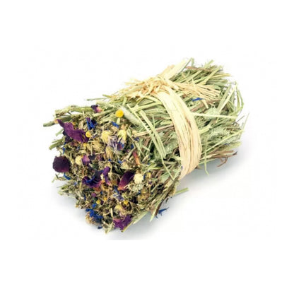 Haruki Blue Cornflower, Camomila, Urtiga e Ribero Rose, Snack de Sushi para Coelhos e Roedores