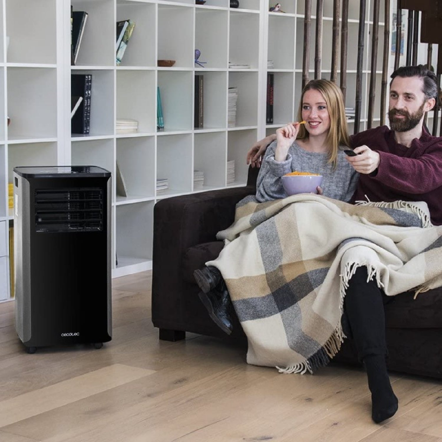 Cecotec Aire Acondicionado Portátil Energysilence Clima 9150 Heating. Gran Caudal De Aire De 400 M³/h 2270 Frigorías Cli_1