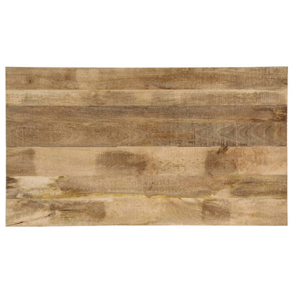 Mesa De Comedor De Madera Maciza De Mango 140x80x76 Cm_3