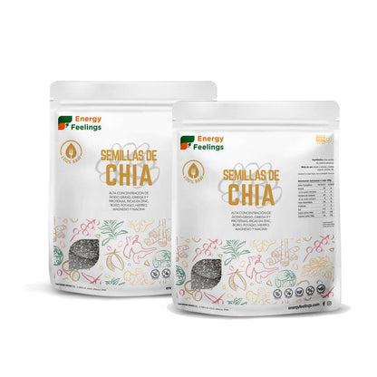 Semente de CHIA: (500 g) Embalagem XL